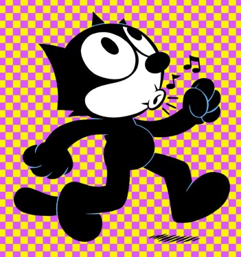 Felix the Cat's insouciant whistle