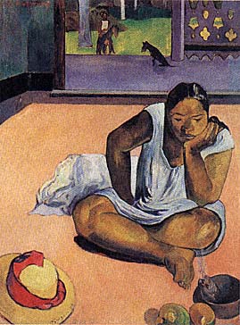 gaugin_brooding_woman